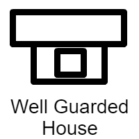 Rectangle, Square, House, Door